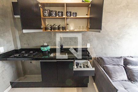 Sala/Cozinha de apartamento para alugar com 1 quarto, 30m² em Brás, São Paulo