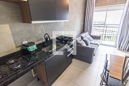 Sala/Cozinha de apartamento para alugar com 1 quarto, 30m² em Brás, São Paulo