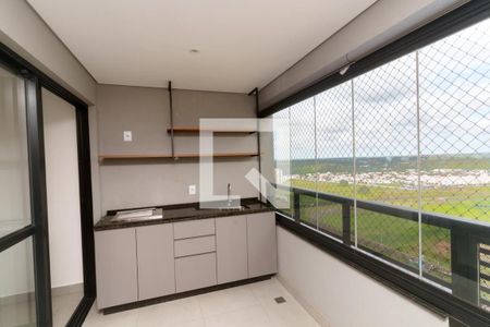 Varanda de apartamento para alugar com 2 quartos, 68m² em Jardim Sul, Uberlândia