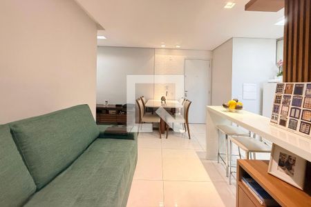 Sala de apartamento para alugar com 2 quartos, 47m² em Salgado Filho, Belo Horizonte