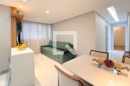 Sala de apartamento para alugar com 2 quartos, 47m² em Salgado Filho, Belo Horizonte