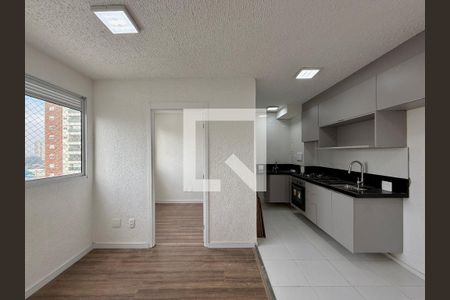 Sala  de apartamento para alugar com 2 quartos, 32m² em Jardim Caravelas, São Paulo