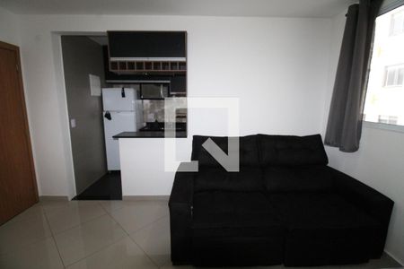 Sala de apartamento para alugar com 2 quartos, 48m² em Jardim das Industrias, São José dos Campos