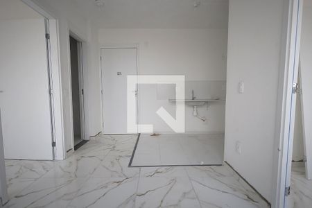 Sala de apartamento para alugar com 2 quartos, 32m² em Parque Erasmo Assunção, Santo André