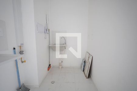 Área de Serviço de apartamento para alugar com 2 quartos, 32m² em Parque Erasmo Assunção, Santo André
