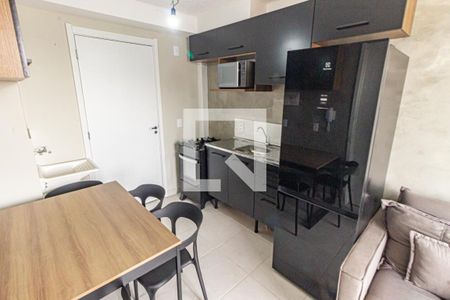 Sala/Cozinha de apartamento para alugar com 1 quarto, 30m² em Brás, São Paulo