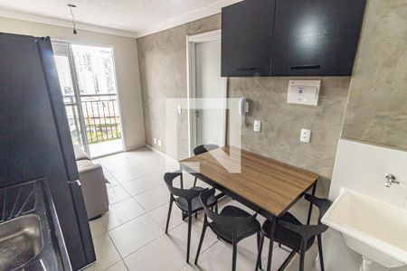 Sala/Cozinha de apartamento para alugar com 1 quarto, 30m² em Brás, São Paulo