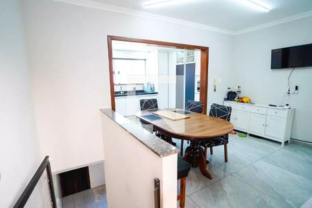 Sala de Jantar de casa à venda com 3 quartos, 280m² em Jardim Ocara, Santo André