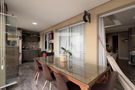 Varanda gourmet de apartamento à venda com 3 quartos, 134m² em Vila Augusta, Guarulhos