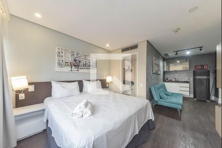 Quarto de apartamento à venda com 1 quarto, 34m² em Cidade Monções, São Paulo