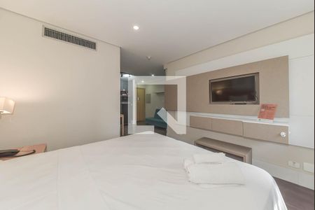 Quarto de apartamento à venda com 1 quarto, 34m² em Cidade Monções, São Paulo