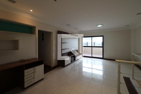 Sala - Piso Superior (Cobertura) de apartamento à venda com 3 quartos, 140m² em Santa Maria, São Caetano do Sul