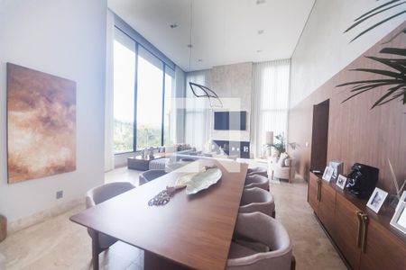sala de casa de condomínio à venda com 4 quartos, 405m² em Casa Branca, Brumadinho