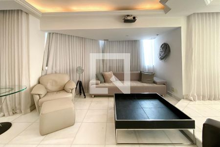 Sala de apartamento à venda com 2 quartos, 130m² em Gutierrez, Belo Horizonte