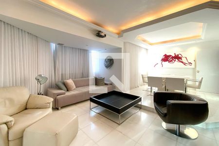 Sala de apartamento à venda com 2 quartos, 130m² em Gutierrez, Belo Horizonte