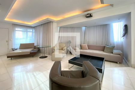 Sala de apartamento à venda com 2 quartos, 130m² em Gutierrez, Belo Horizonte