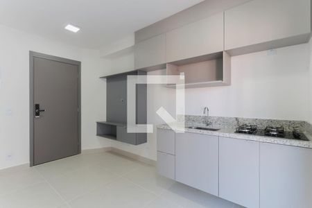 Sala/Cozinha de apartamento para alugar com 1 quarto, 27m² em Vila Dom Pedro Ii, São Paulo
