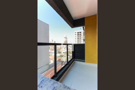 Varanda e área de serviço de apartamento para alugar com 1 quarto, 27m² em Vila Dom Pedro Ii, São Paulo