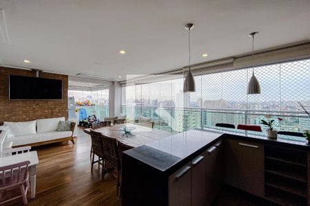 Varanda da Sala de apartamento à venda com 3 quartos, 133m² em Mooca, São Paulo