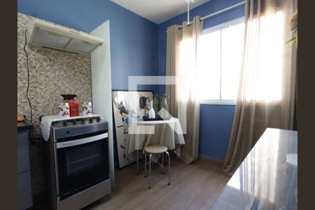 Sala/Cozinha de apartamento à venda com 1 quarto, 27m² em Paraíso do Morumbi, São Paulo