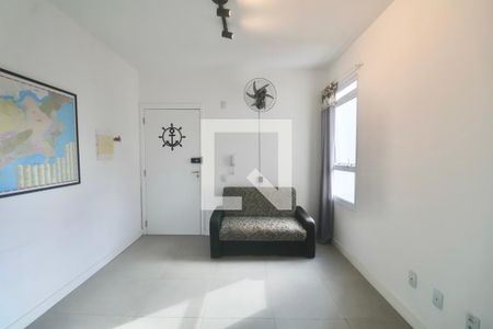 Sala de apartamento para alugar com 2 quartos, 43m² em Parque Enseada, Guarujá