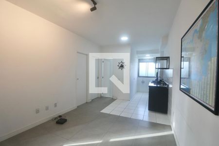 Sala de apartamento para alugar com 2 quartos, 43m² em Parque Enseada, Guarujá