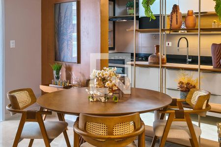 Sala de apartamento para alugar com 3 quartos, 117m² em Vilamar, Praia Grande
