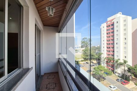 Varanda da Sala de apartamento à venda com 3 quartos, 74m² em Planalto, São Bernardo do Campo