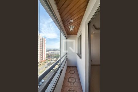 Varanda da Sala de apartamento à venda com 3 quartos, 74m² em Planalto, São Bernardo do Campo