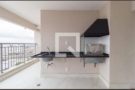 Detalhe - Varanda de apartamento para alugar com 3 quartos, 126m² em Brás, São Paulo