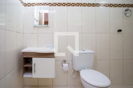 Banheiro da Suíte de casa para alugar com 2 quartos, 60m² em Conceição, Diadema