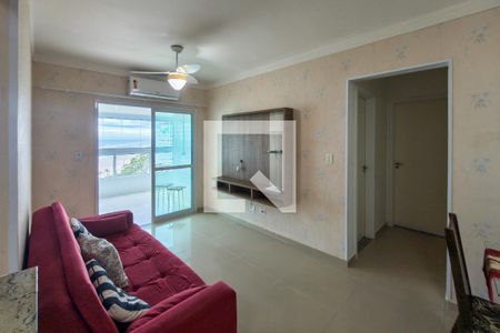 Sala de apartamento para alugar com 2 quartos, 88m² em Balneario Flórida, Praia Grande