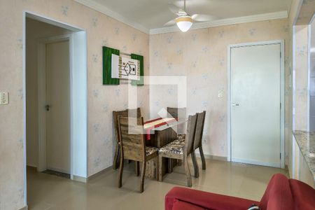 Sala de apartamento para alugar com 2 quartos, 88m² em Balneario Flórida, Praia Grande