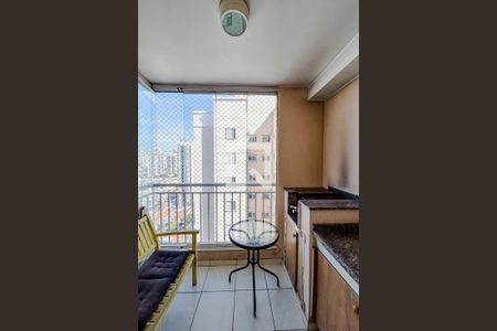 Varanda de apartamento à venda com 2 quartos, 60m² em Tatuapé, São Paulo
