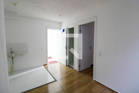 Sala/Cozinha de apartamento para alugar com 2 quartos, 31m² em Jardim Caravelas, São Paulo