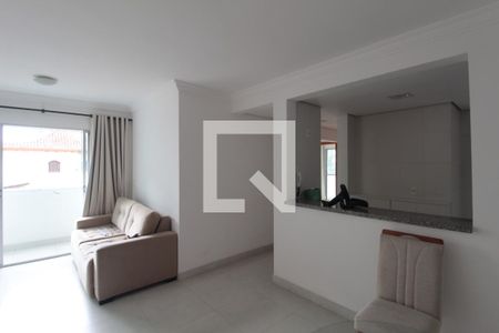 Sala de apartamento para alugar com 3 quartos, 82m² em Santa Branca, Belo Horizonte