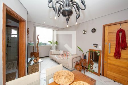 SALA de apartamento à venda com 2 quartos, 55m² em Nova Suíça, Belo Horizonte