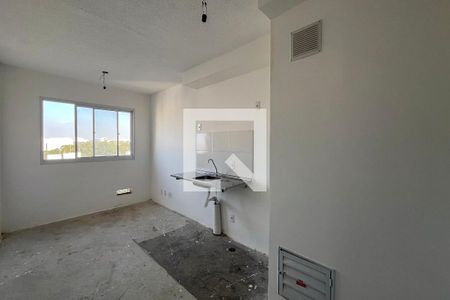 Sala/Cozinha de apartamento à venda com 1 quarto, 25m² em Sacoma, São Paulo