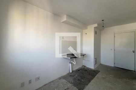 Sala/Cozinha de apartamento à venda com 1 quarto, 25m² em Sacoma, São Paulo