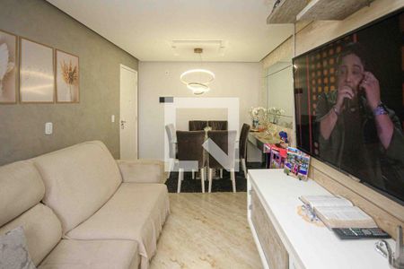 Sala de apartamento para alugar com 2 quartos, 49m² em Jardim Três Marias, São Paulo