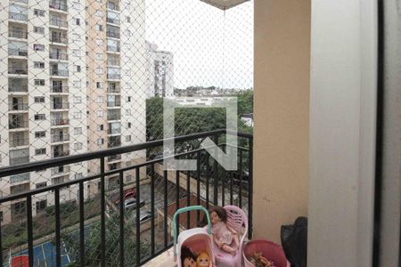 Varanda de apartamento para alugar com 2 quartos, 49m² em Jardim Três Marias, São Paulo