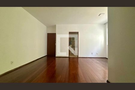 Sala  de apartamento à venda com 3 quartos, 98m² em Grajaú, Belo Horizonte