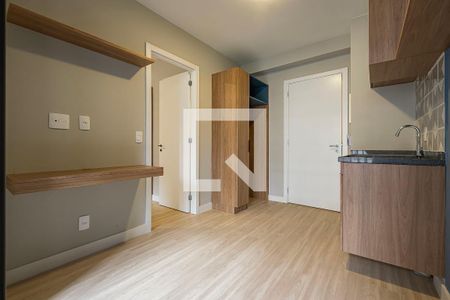 Sala/Cozinha de apartamento para alugar com 1 quarto, 26m² em Pinheiros, São Paulo