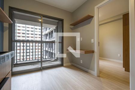 Sala/Cozinha de apartamento para alugar com 1 quarto, 26m² em Pinheiros, São Paulo