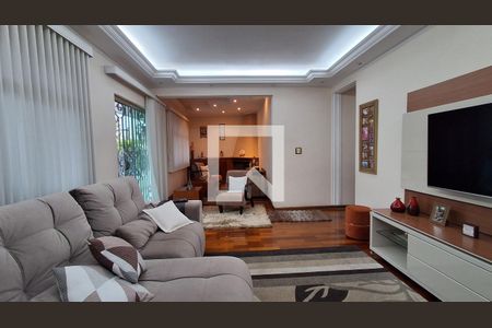 Sala de apartamento à venda com 3 quartos, 130m² em Jardim Orlandina, São Bernardo do Campo