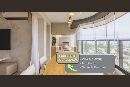 Apartamento para alugar com 3 quartos, 124m² em Alphaville Industrial, Barueri