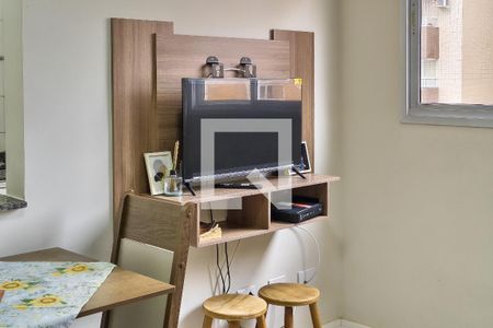 Sala de apartamento para alugar com 1 quarto, 40m² em Aviação, Praia Grande