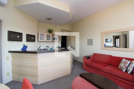 Sala/Cozinha de apartamento para alugar com 1 quarto, 40m² em Jardim Ampliacao, São Paulo