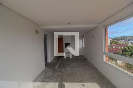 Sala/Cozinha/Churrasqueira de apartamento à venda com 2 quartos, 66m² em Tristeza, Porto Alegre