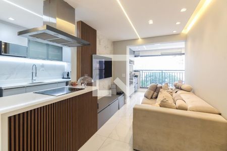 Sala  de apartamento para alugar com 2 quartos, 68m² em Vila Zilda, São Paulo